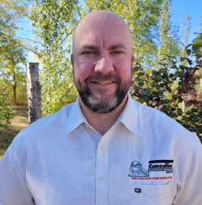 home inspector Matt Brown in Saskatoon, SK