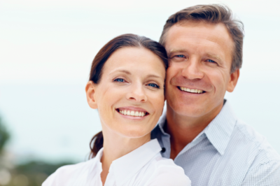 older smiling couple