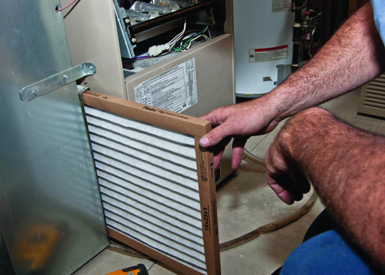 changing furnace filter