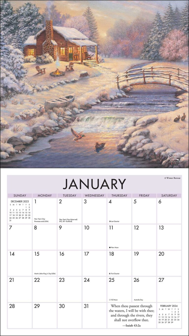 January Calendar