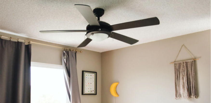 ceiling fan in room